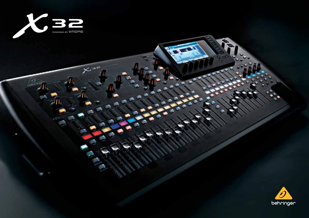 Curso Mesa de Som Digital Behringer X32