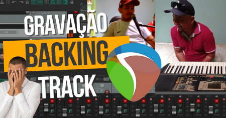 Gravação de Backing Track