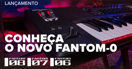 Review Roland FANTOM-0 – Visão Geral em português