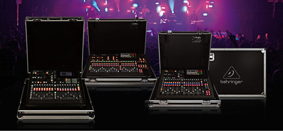 Curso Mesa de Som Digital Behringer X32 FULL COMPACT e rack