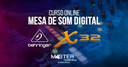 Curso Mesa de Som Digital Behringer X32