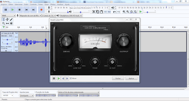 Head crusher plugin saturation vst free no audacity 2023