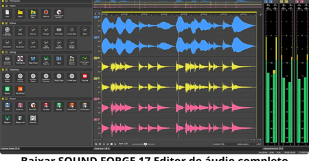 SOUND FORGE 17 Editor de Áudio Completo